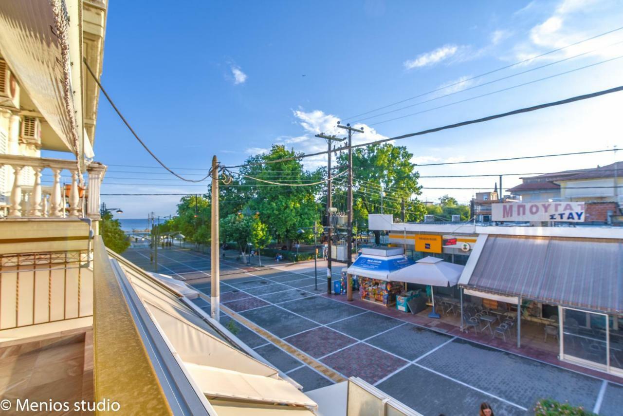 Menios Apartments And Studios Nea Kallikrateia 外观 照片